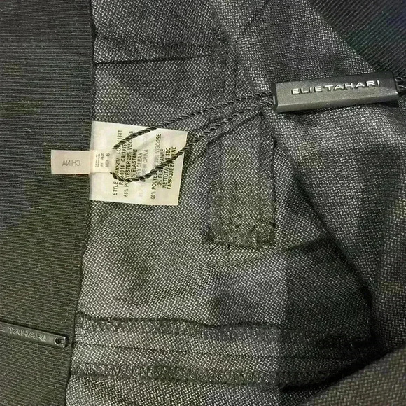 NWT ELIE TAHARI Arabella Pants 6 - Picture 10 of 11